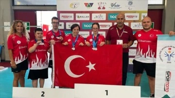 Down sendromlu milli sporculardan İtalya'daki Avrupa Şampiyonası'nda 18 madalya