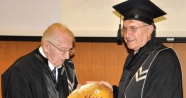 Dr. Mustafa Aydın’a üçüncü fahri doktora ünvanı