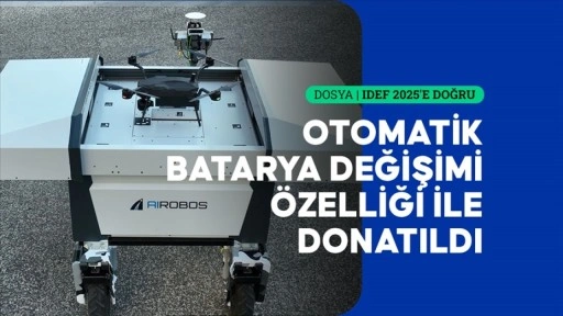 Dron barınağına hareket yeteneği kazandırıldı