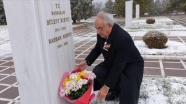 DSP Genel Başkanı Aksakal, merhum Rahşan Ecevit'i mezarı başında andı
