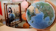Dünya haritası 'küre'ye dokundu