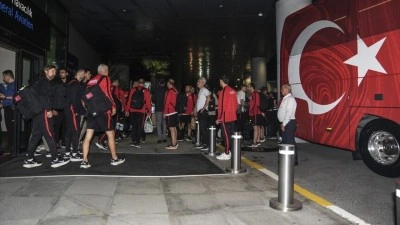 D&uuml;nya Kupası'na veda eden A Milli Futbol Takımı yurda d&ouml;nd&uuml;