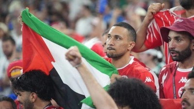 D&uuml;nya Kupası'nda İsrail tepki Filistin ise trib&uuml;nlerden b&uuml;y&uuml;k destek alıyor