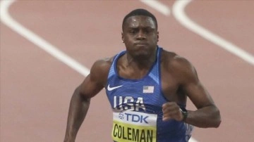 Dünya şampiyonu atlet Coleman 1,5 yıllık ceza sonrası ilk birinciliğini aldı