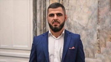 Dünya şampiyonu güreşçi Azizov, spor camiasının Filistin'e desteğini anlattı