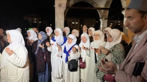 Edirne'de hacı adayları kutsal topraklara uğurlandı