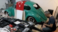 Edirne&#039;de ilaç mümessilinin “klasik otomobil restore hobisi“ tutkuya dönüştü