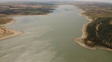 Edirne'de binlerce dönüm araziyi sulayan Altınyazı Barajı'nda doluluk yüzde 15'e düşt