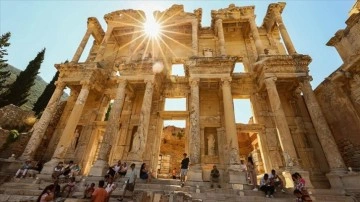 Efes Antik Kenti 10 ayda yaklaşık 1 milyon 650 bin ziyaretçi ağırladı