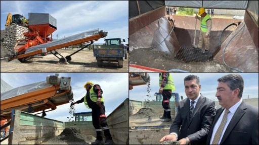 Elazığ Hipodromu'ndaki atık kumlar geri dönüşümle tekrar kullanılacak