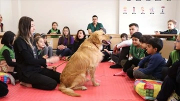 Elazığ'da öğrenciler sahipsiz hayvanlarla doğru iletişimi masal ve oyunla öğreniyor
