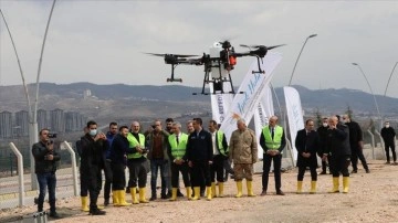 Elazığ'da tarım arazileri dron ile ilaçlanabilecek