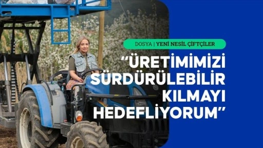 Elma üreticisi genç çiftçi ürünlerini kurutarak katma değerli hale getirecek