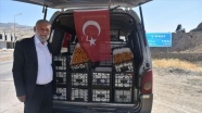 'Elmacı Dede' Mehmetçik için Şırnak'ta