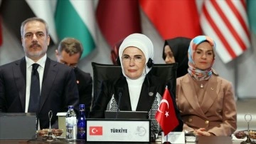 Emine Erdoğan, 3 dilde "Filistin İçin Tek Yürek" çağrısına destek istedi