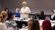 Emine Erdoğan ABD&#039;li Müslüman toplumun kadın temsilcileriyle buluştu