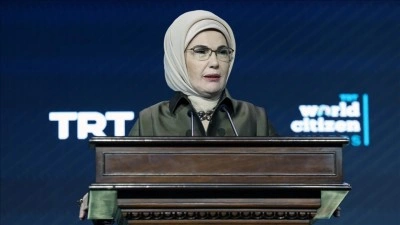 Emine Erdoğan: Gazze'nin acısı, sosyal medyanın 'sonsuz kaydırma' evreninde g&ouml;zden kayboluyor