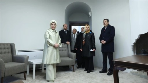 Emine Erdoğan, İHÜ İPAM Darüşşifa Psikoterapi Merkezi'nin açılışına katıldı