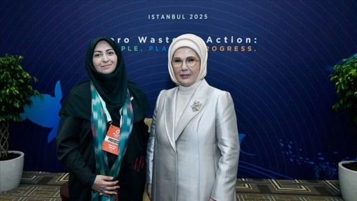 Emine Erdoğan, İran Cumhurbaşkanı Yardımcısı Shina Ansari ile görüştü