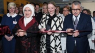 Emine Erdoğan TİKA'nın yaptırdığı Hematoloji Bölümü'nü açtı