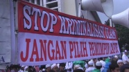 Endonezya'da Müslüman adaylara destek çağrısı