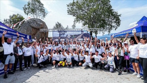 Enerjisa Üretim sponsorluğundaki Latmos Ultra Maratonu sporcular ve öğrencileri buluşturdu