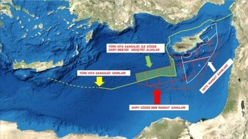 ENI ve Total'in, Kıbrıs Rum kesiminin sözde MEB'inde yeni keşif yaptığı iddia edildi