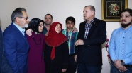 Erdoğan 15 Temmuz'da şehit olanların ailelerini ziyaret etti