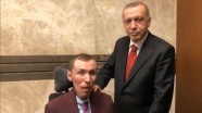 Erdoğan'dan DMD hastası Çağlar Özyiğit ile videolu paylaşım
