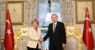 Erdoğan ile görüşen Merkel: 'Çok faydalı geçti'