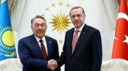 Erdoğan ile Nazarbayev telefonda görüştü