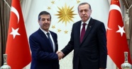 Erdoğan, KKTC Dışişleri Bakanı’nı kabul etti