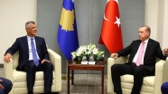 Erdoğan Kosova Cumhurbaşkanı Taçi ile görüştü