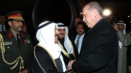 Erdoğan, Kuveyt Emiri el Sabah'ı karşıladı