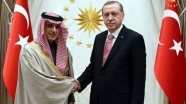 Erdoğan Suudi Arabistan Dışişleri Bakanı Cubeyr'i kabul etti