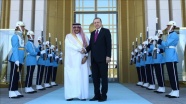 Erdoğan, Suudi Arabistan Veliaht Prensi Nayif'i kabul etti