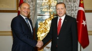 Erdoğan Ukrayna Parlamentosu Başkanı Parubiy'i kabul etti