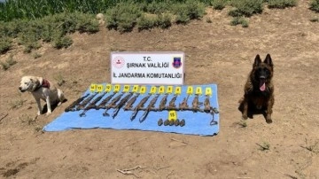 Eren Abluka-17 Operasyonu bölgesinde silah ve mühimmat ele geçirildi