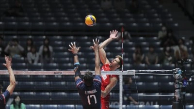 Erkek Milli Voleybol Takımı, ilk ma&ccedil;ında Mısır'ı mağlup etti