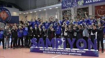 Erkekler Kupa Voley'de 29. şampiyon Halkbank