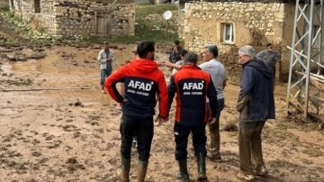 Erzincan Tercan'da meydana gelen sel hasara yol açtı