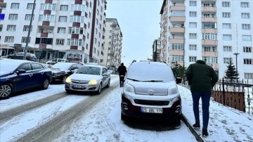 Erzurum, Ardahan, Kars ve Van'da kar yağışı ve soğuk hava etkili oluyor