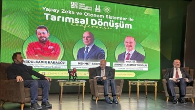 Erzurum'da "Yapay Zeka ve Otonom Sistemler ile Tarımsal D&ouml;n&uuml;ş&uuml;m Konferansı" d&uuml;zenlend