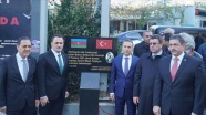 Eski Azerbaycan İçişleri Bakanı Cevanşir'in İstanbul'da katledildiği yere anıt dikildi