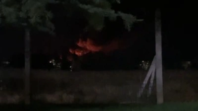 Eskişehir'de TEI yerleşkesinde &ccedil;ıkan yangın kontrol altına alındı