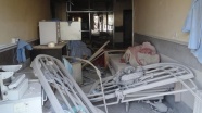 Etarib'de bir sahra hastanesi kullanılamaz hale geldi