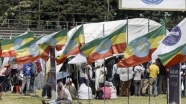 Etiyopya'da ordunun Tigray Halk Kurtuluş Cephesine yönelik operasyonuna destek gösterisi