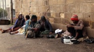 Etiyopya&#39;daki evsizlerin hayat mücadelesi