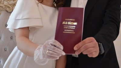 Evlenecek Gen&ccedil;lerin Desteklenmesi Projesi'ne 285 binden fazla başvuru alındı