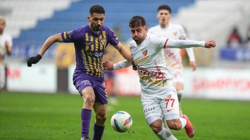 Eyüpspor-Kayserispor maçı 1-1 sona erdi